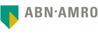 Het logo van de ABN AMRO bank